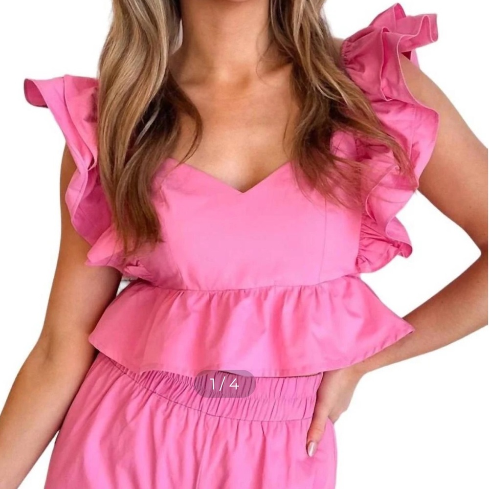 Pink Two Piece Set 🩷 M + L - Picture 14 of 14